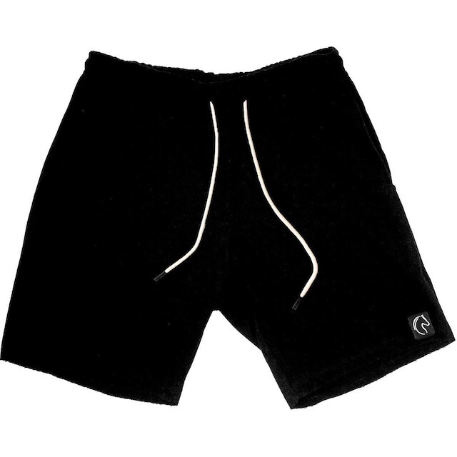 Bermuda Masculina Casual Short Básico Moletom Esporte Epic Preto