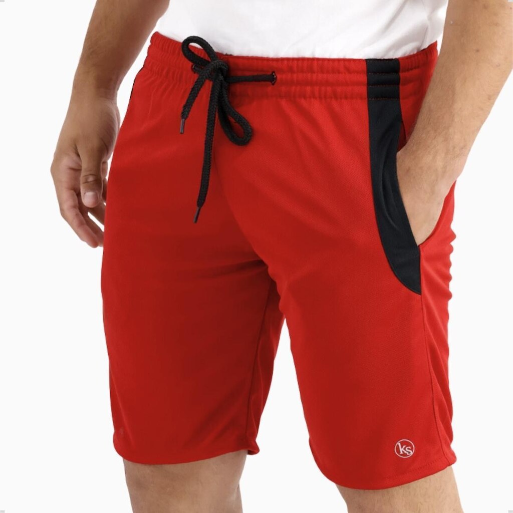 Bermuda Masculina Dry de Academia Elástico com Bolsos
