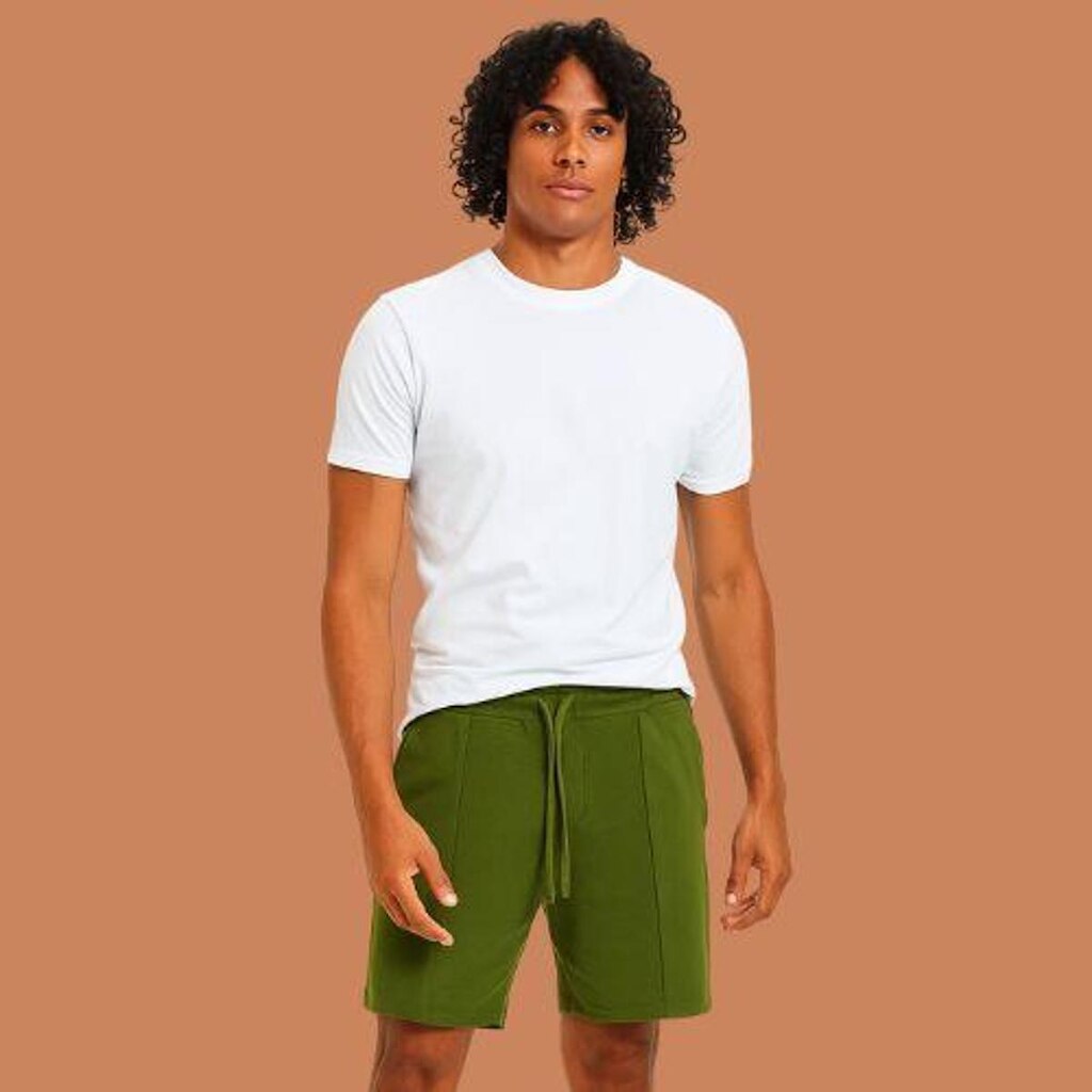 Bermuda Masculina em Algodão Relaxed Fit Enfim