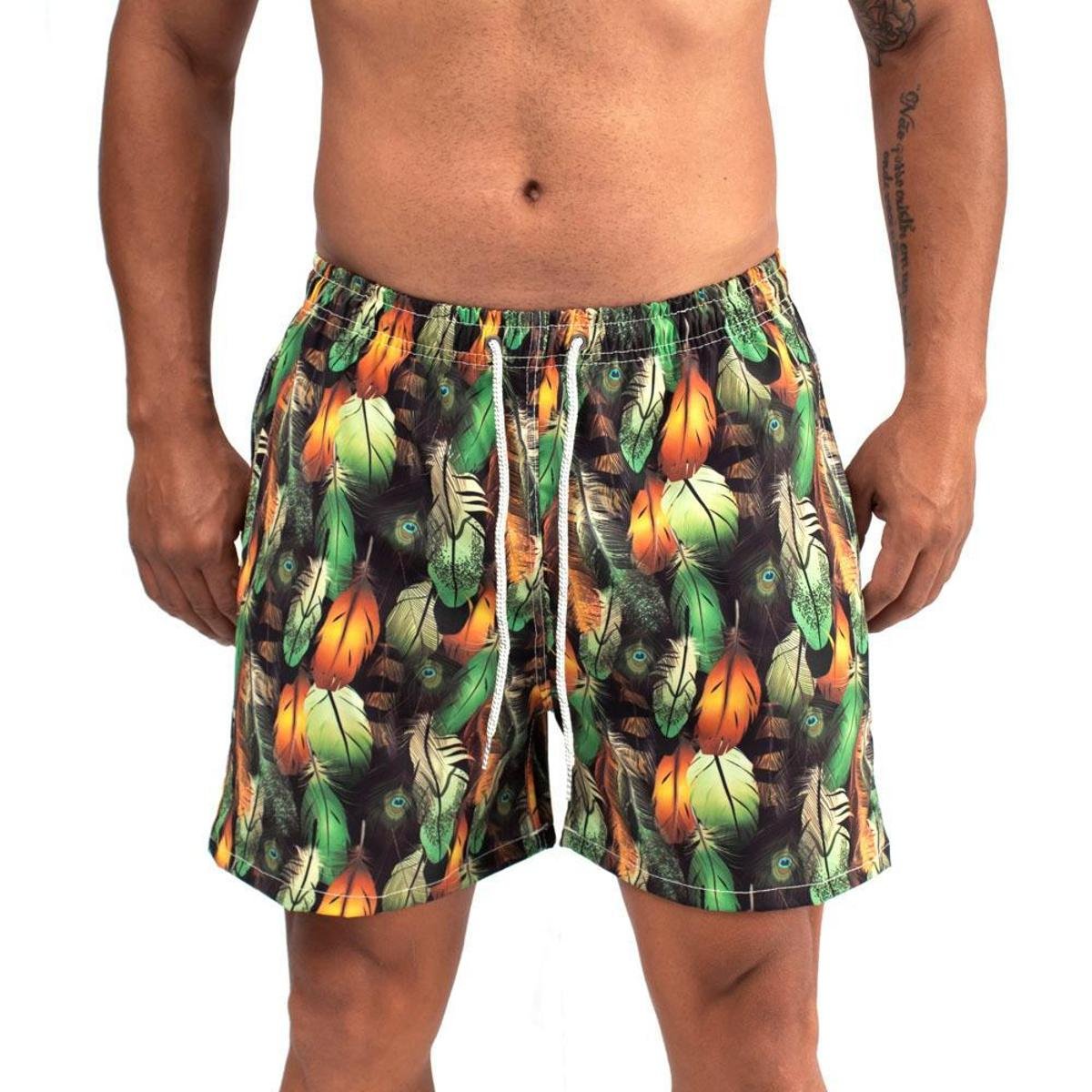 tecido para short de praia masculino