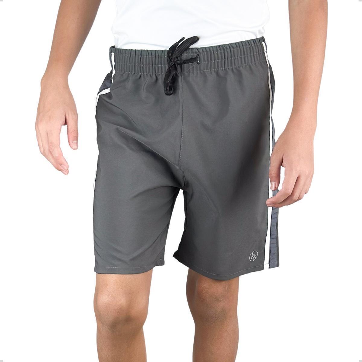 Bermuda Masculina Infantil Tactel Com Elastano Escola Praia Piscina Menor preço em Bermuda Masculina Infantil Tactel Com Elastano Escola Praia Piscina