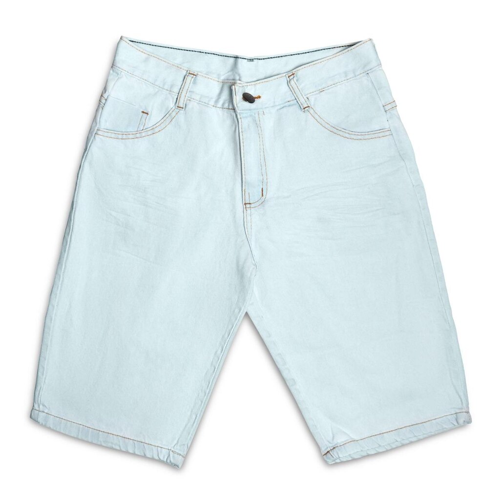 Bermuda Masculina Jeans Azul