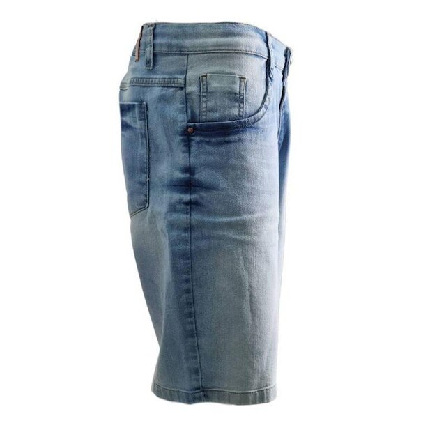 Bermuda Masculina Jeans Clara Despojada Live Zoom Plus Size