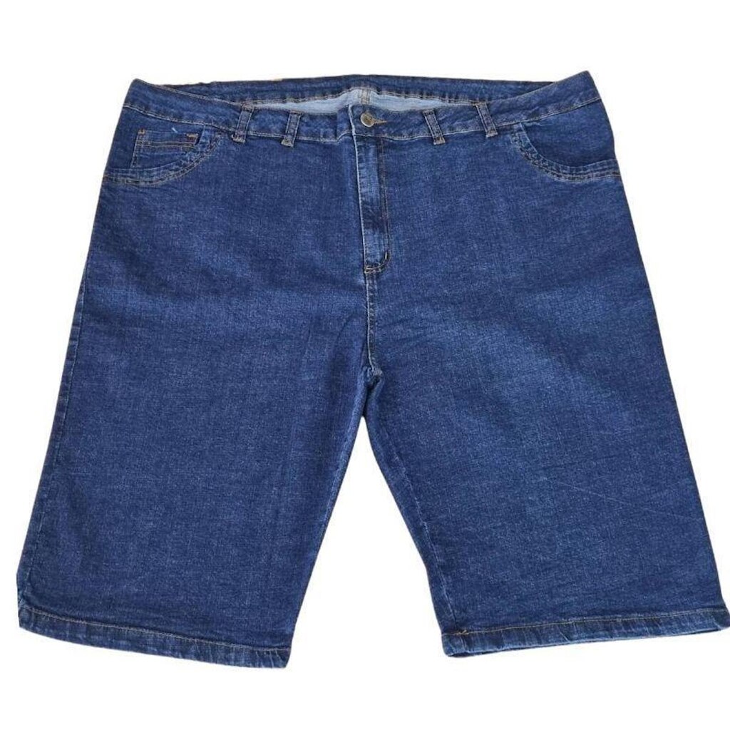 Bermuda Masculina Jeans Lycra Plus Size