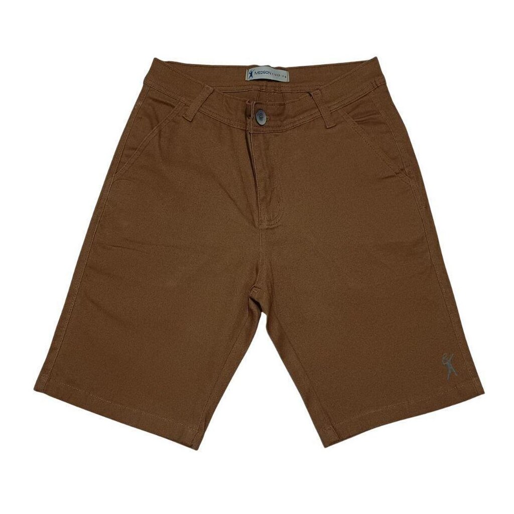 Bermuda Masculina Jeans Sarja Alfaiataria Com Elastano Medson