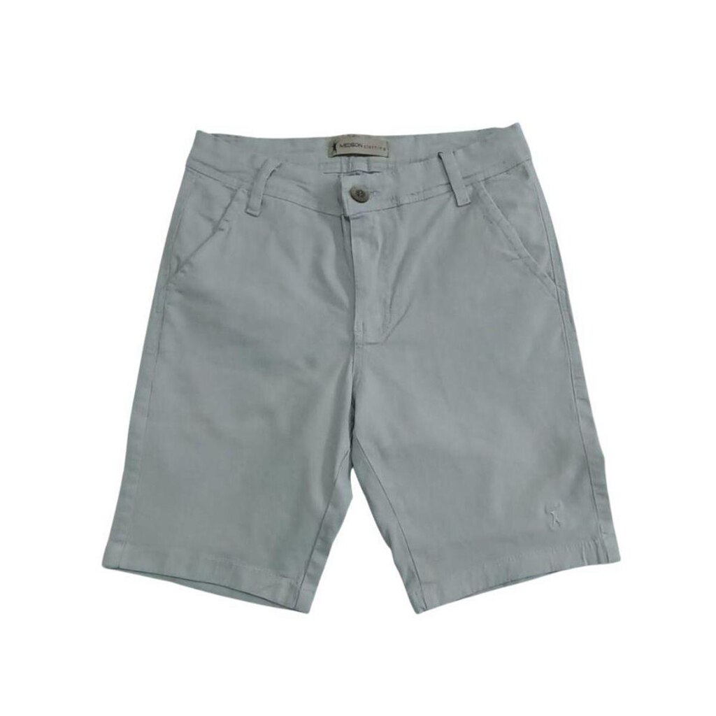 Bermuda Masculina Jeans Sarja Alfaiataria Com Elastano Medson
