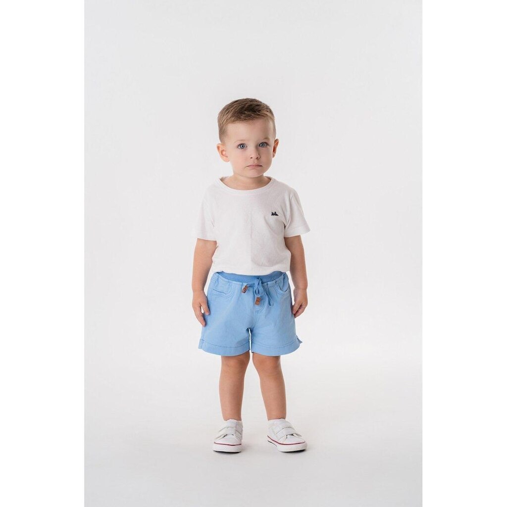 Bermuda Masculina Jogger Azul Aruba