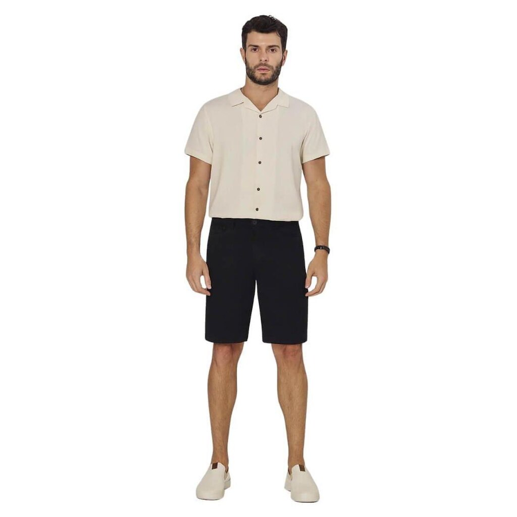 Bermuda Masculina Max Denim 002 12155 Masculina Reta