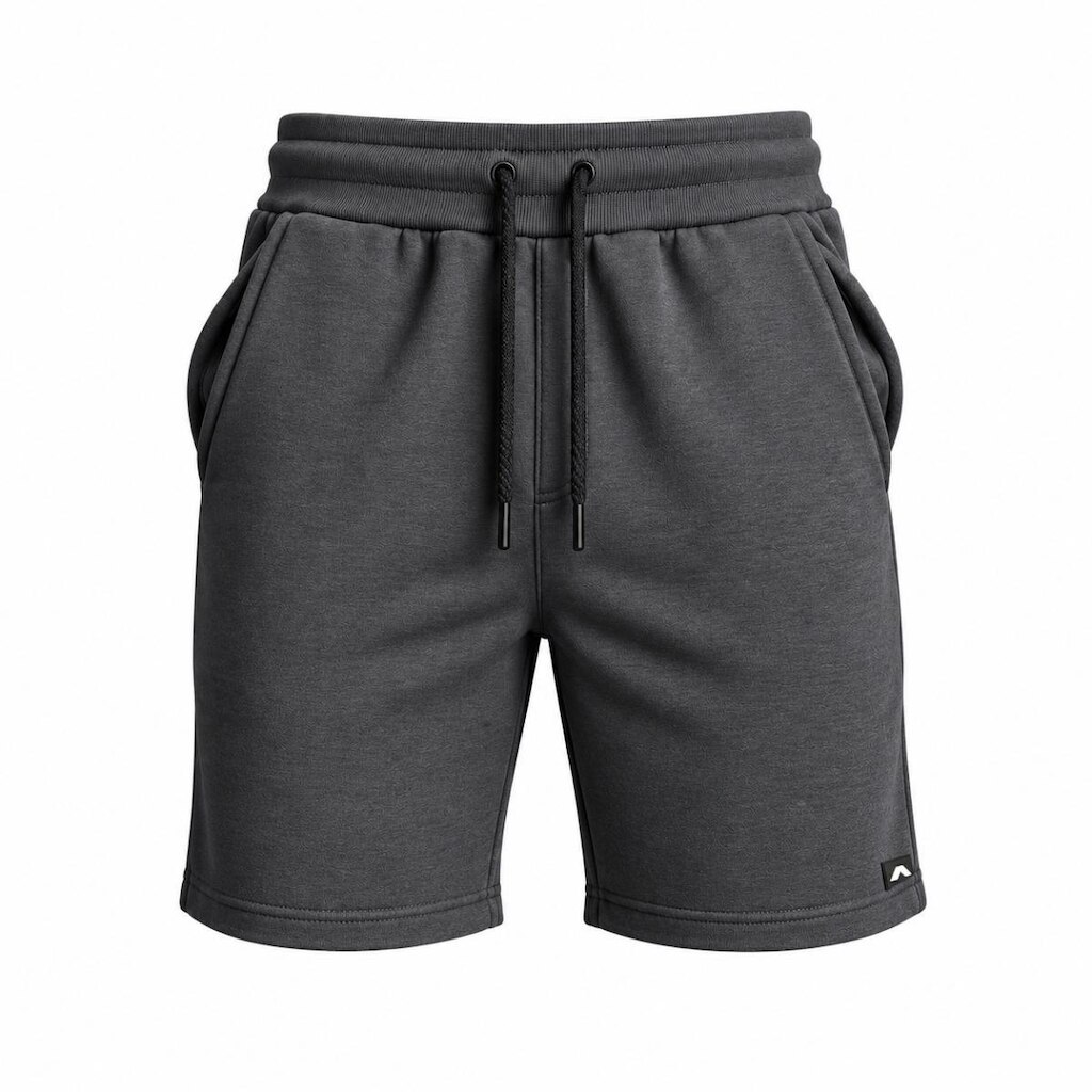 Bermuda Masculina Moletinho Short Moletom Dagg Algodão Lisa Com Bolsos