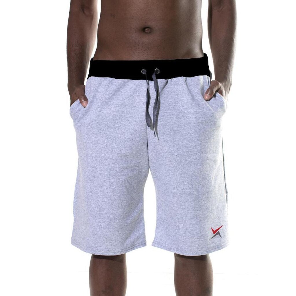 Bermuda Masculina Moletom Algodão Macio Conforto Casual