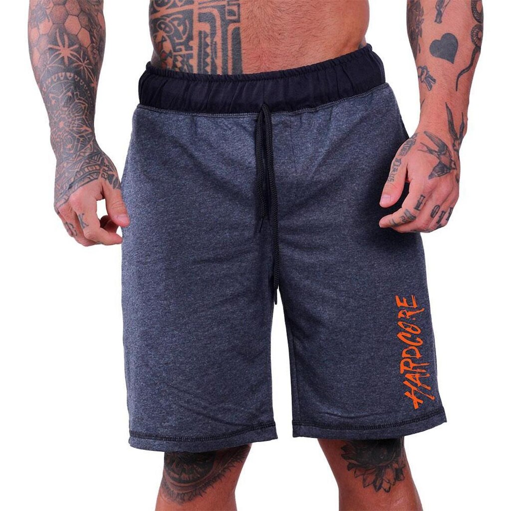 Bermuda Masculina Moletom MXD Conceito Estampada MTB Academia Casual e Surf