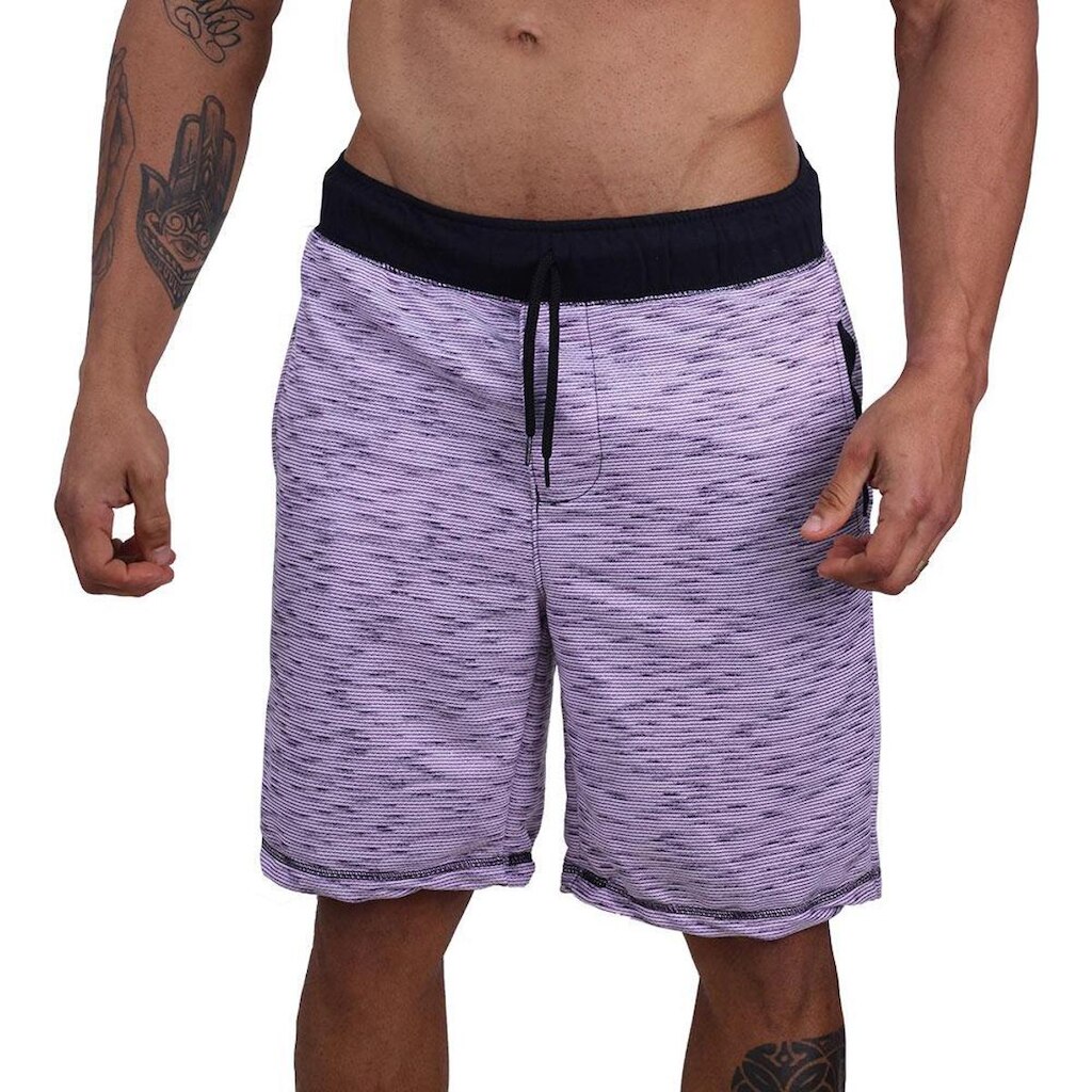 Bermuda Masculina Moletom MXD Conceito Limitada Rajadas e Mesclas