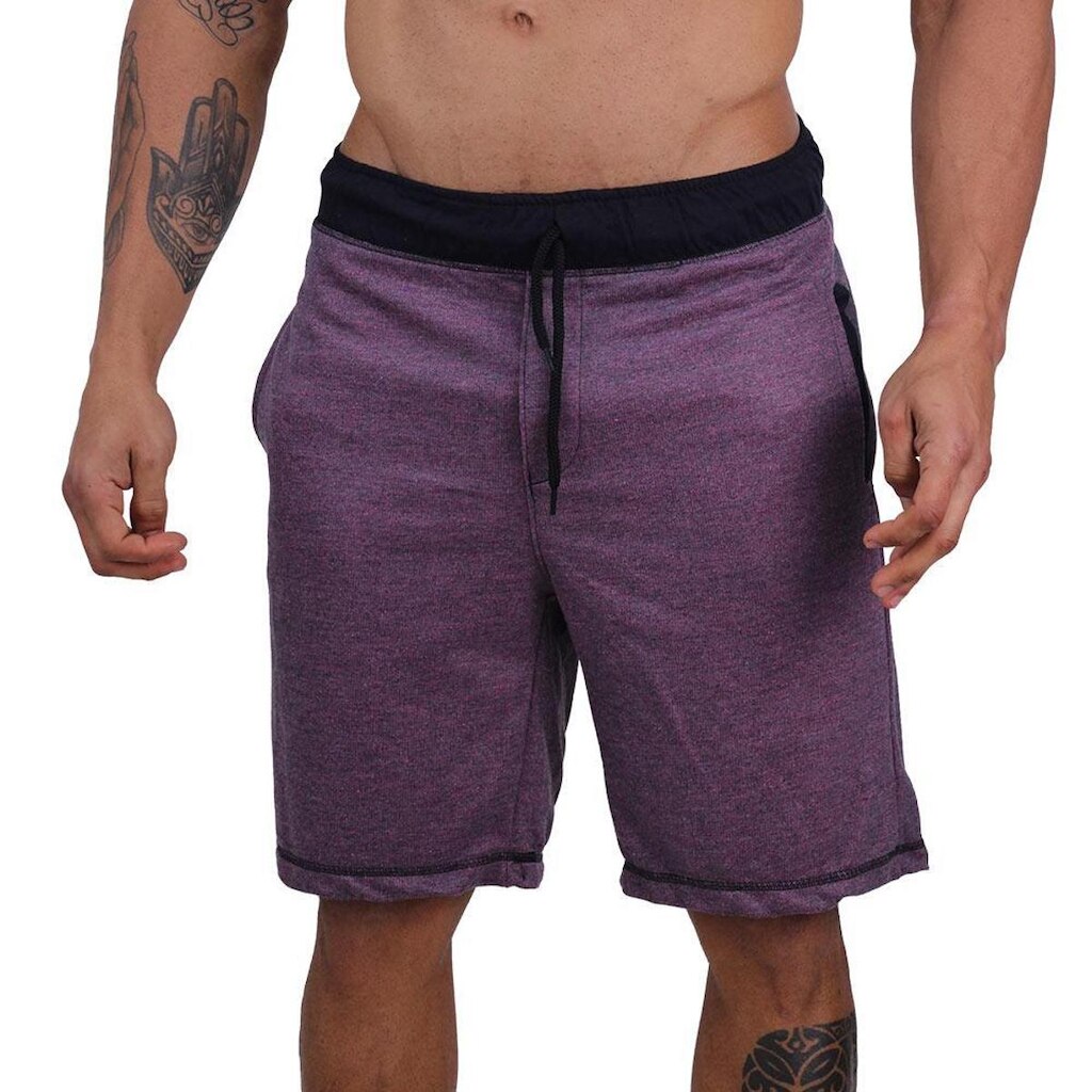 Bermuda Masculina Moletom MXD Conceito Limitada Rajadas e Mesclas
