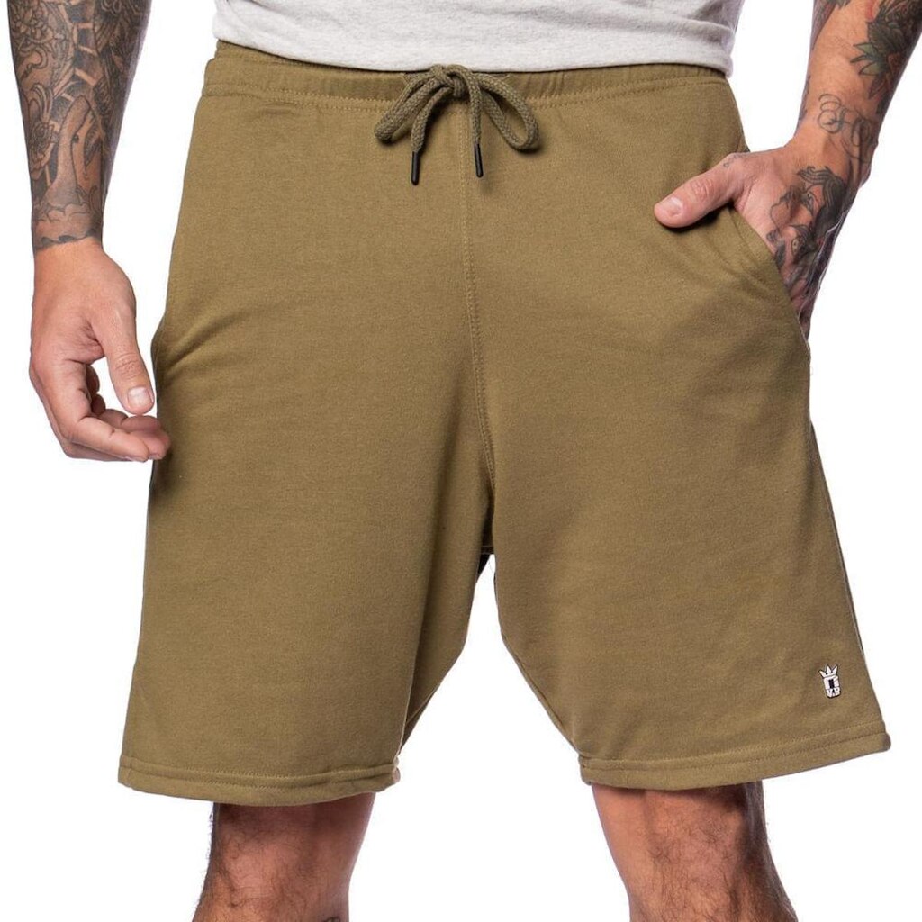 Bermuda Masculina Over Surf em Moletom Verde