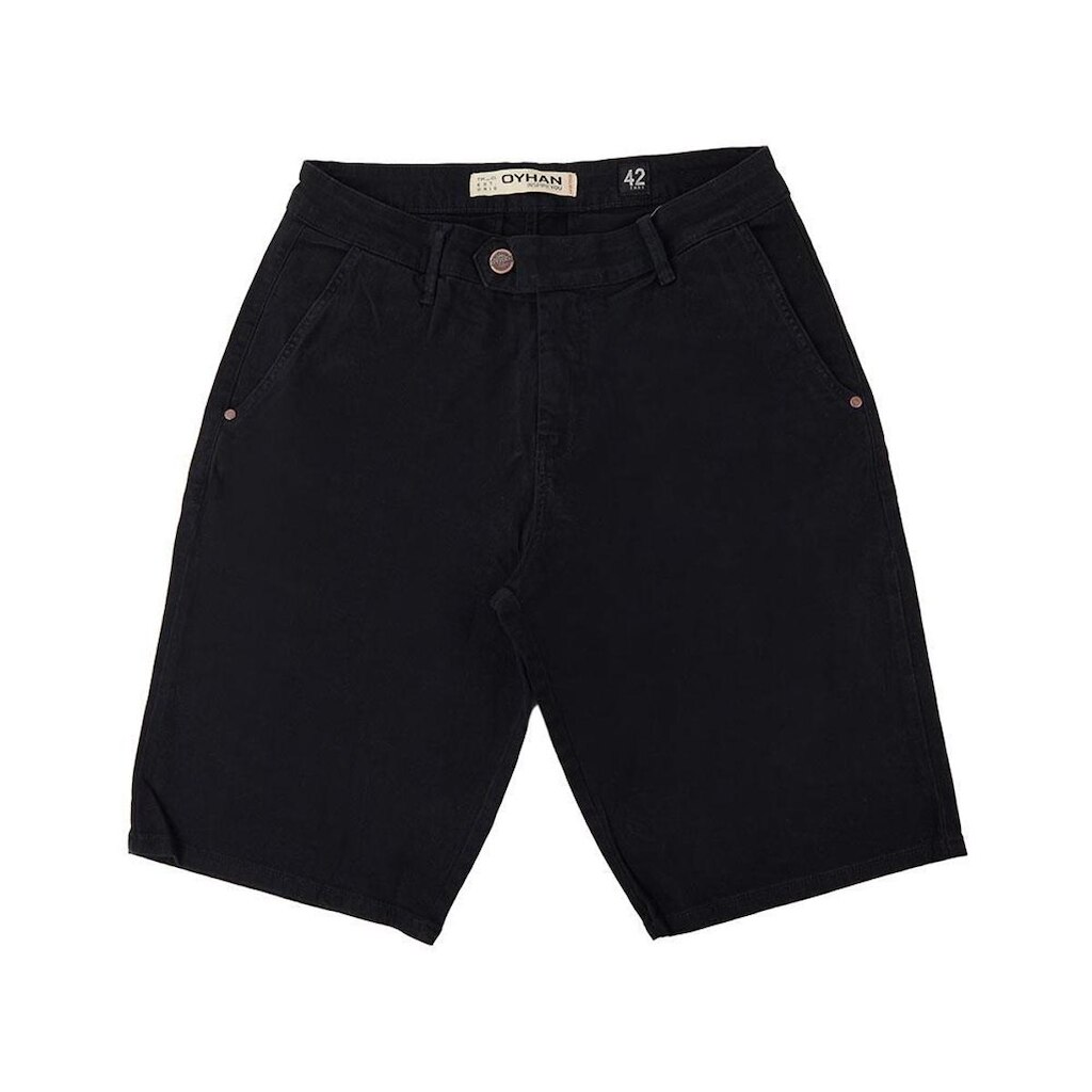 Bermuda Masculina Oyhan Sarja Collor Preto - 40B11