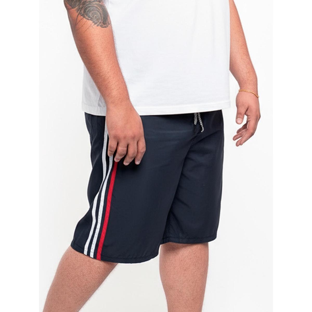 Bermuda Masculina Plus Size Calção Tactel Short Liso Praia Academia Menor preço em Bermuda Masculina Plus Size Calção Tactel Short Liso Praia Academia