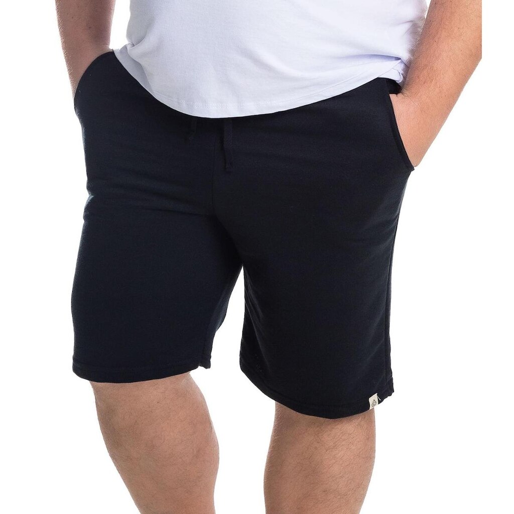 Bermuda Masculina Plus Size Grun21 Preto