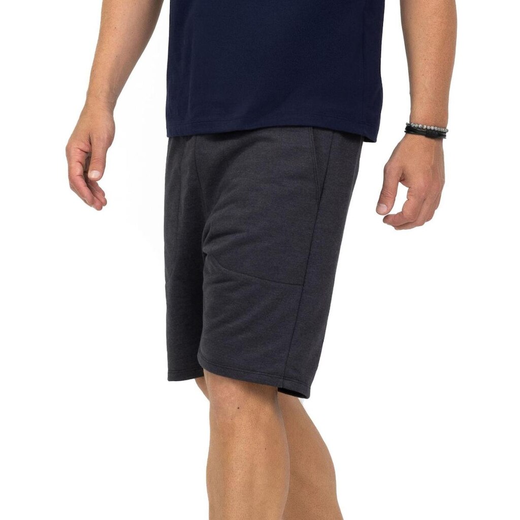 Bermuda Masculina Plus Size Moletom Diametro Preto