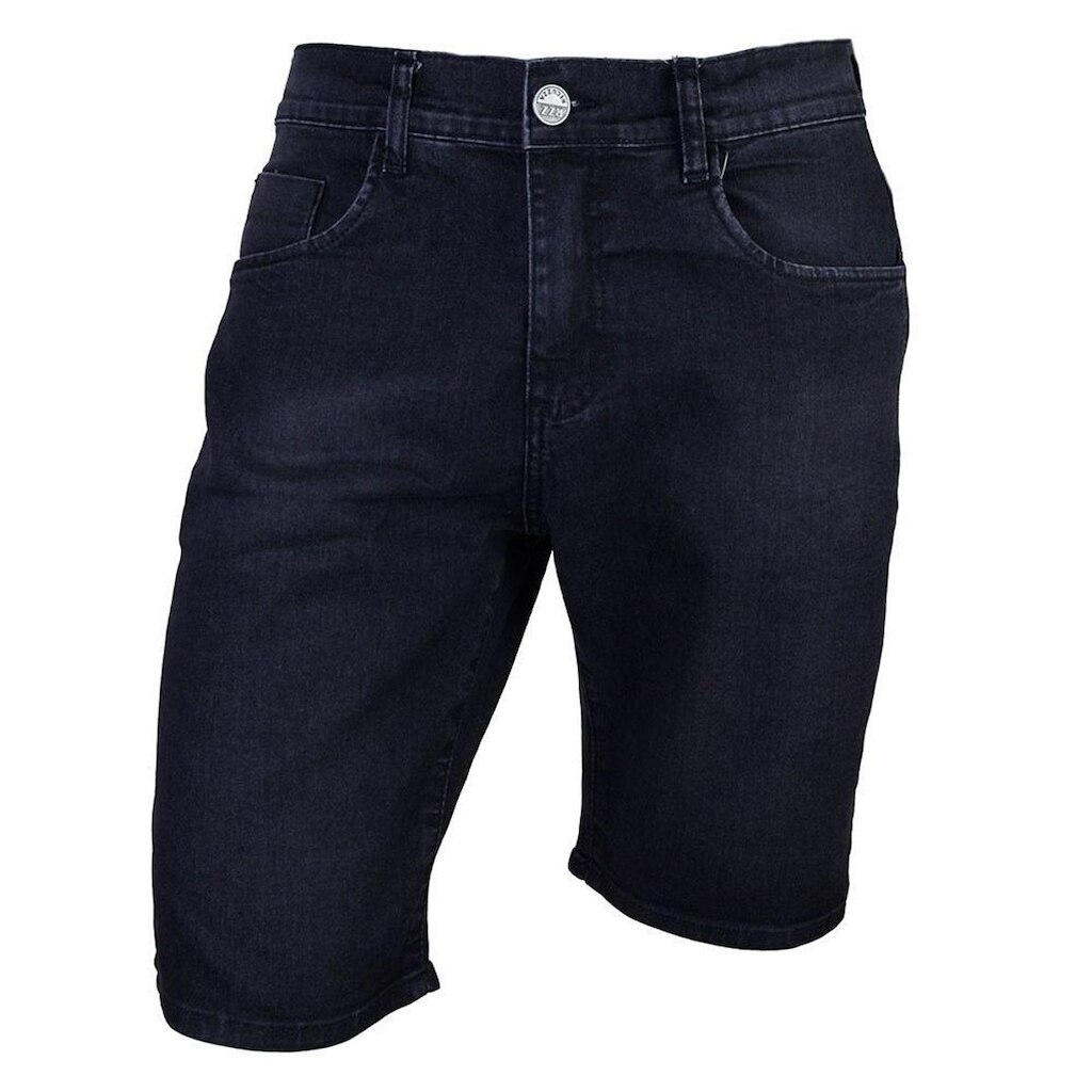 Bermuda Masculina Recuzza Estonada Preta - 10966
