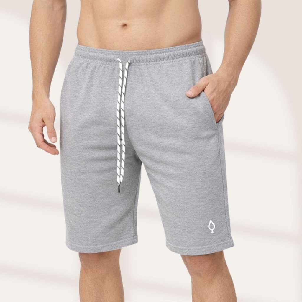 Bermuda Masculina Resina Short Moletinho Moletom