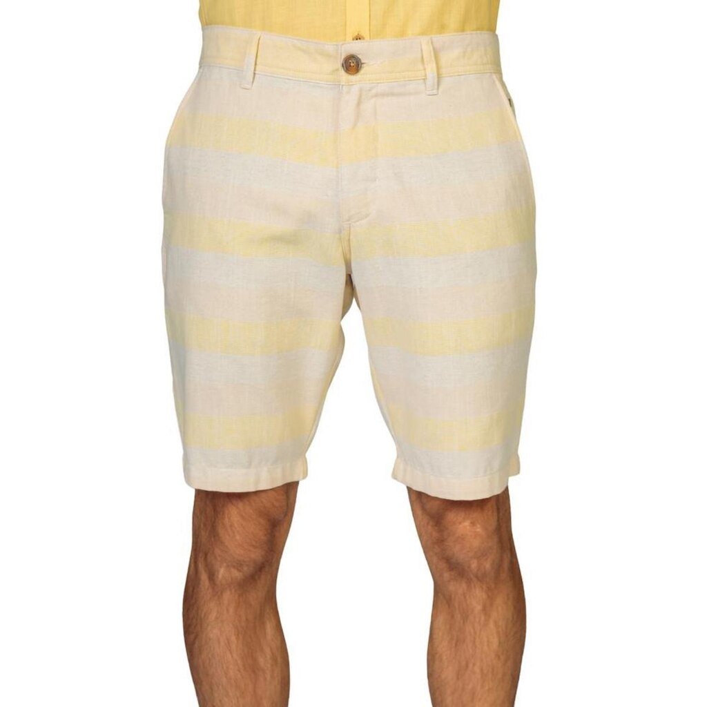 Bermuda Masculina Sarja Docthos Middle Listrada