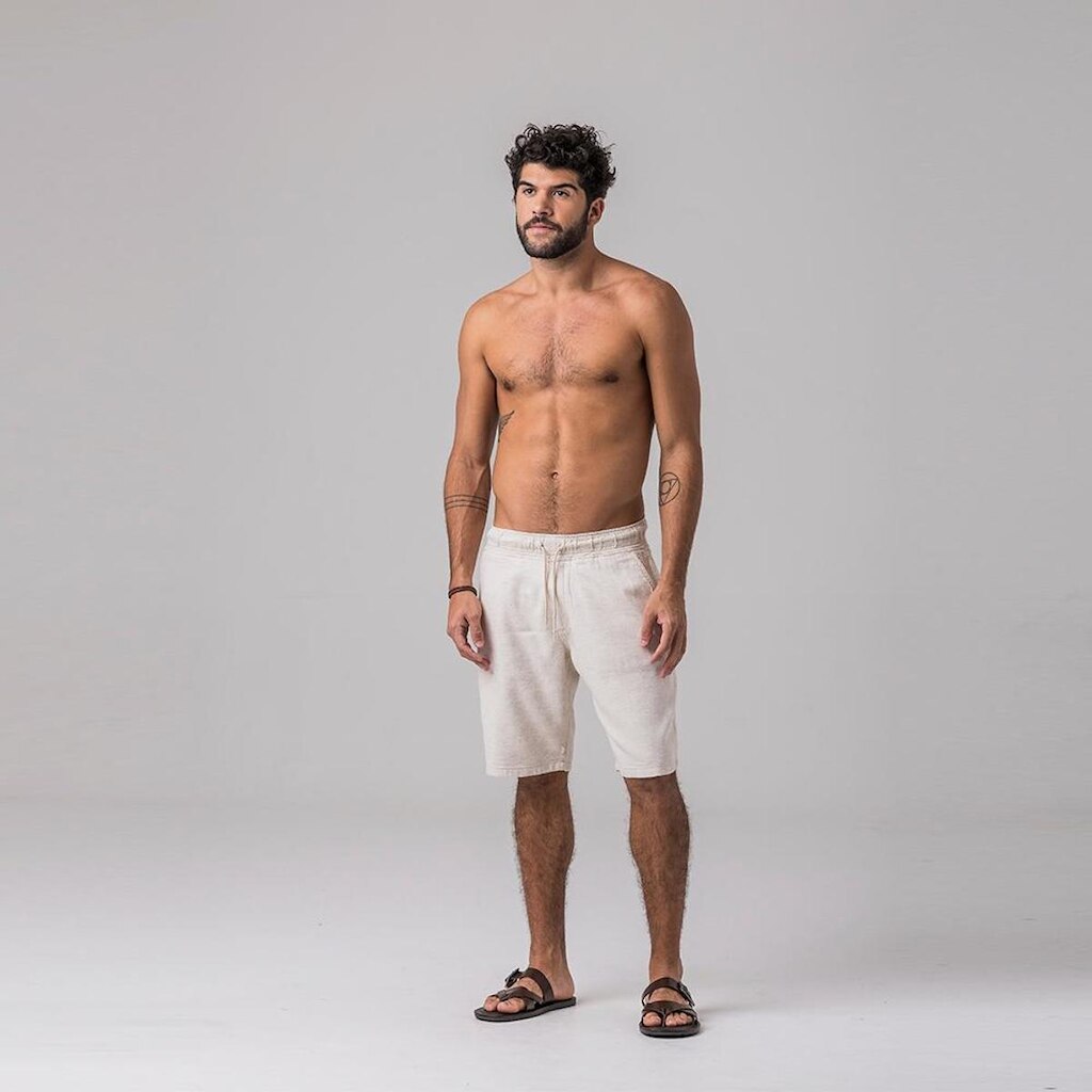 Bermuda Masculina Sarja Jogger Rock e Soda
