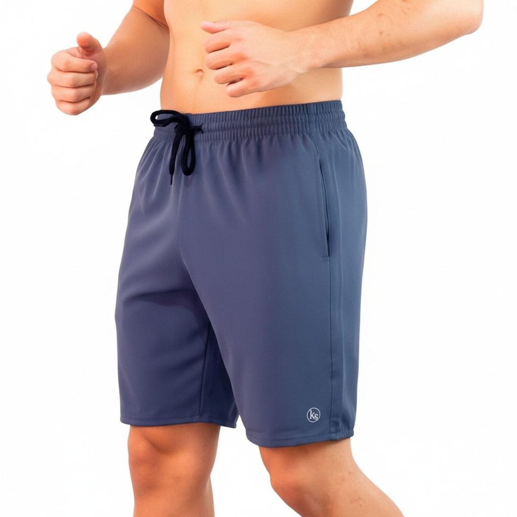 Bermuda Masculina Short Esporte Treino Academia Tactel com Elastano