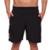 Bermuda Masculina Shorts Tactel Academia Treino Com Listras - Preto