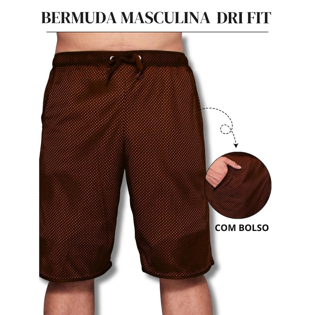 Bermuda Masculina Super Confortavel e Fresco No Seu Dia