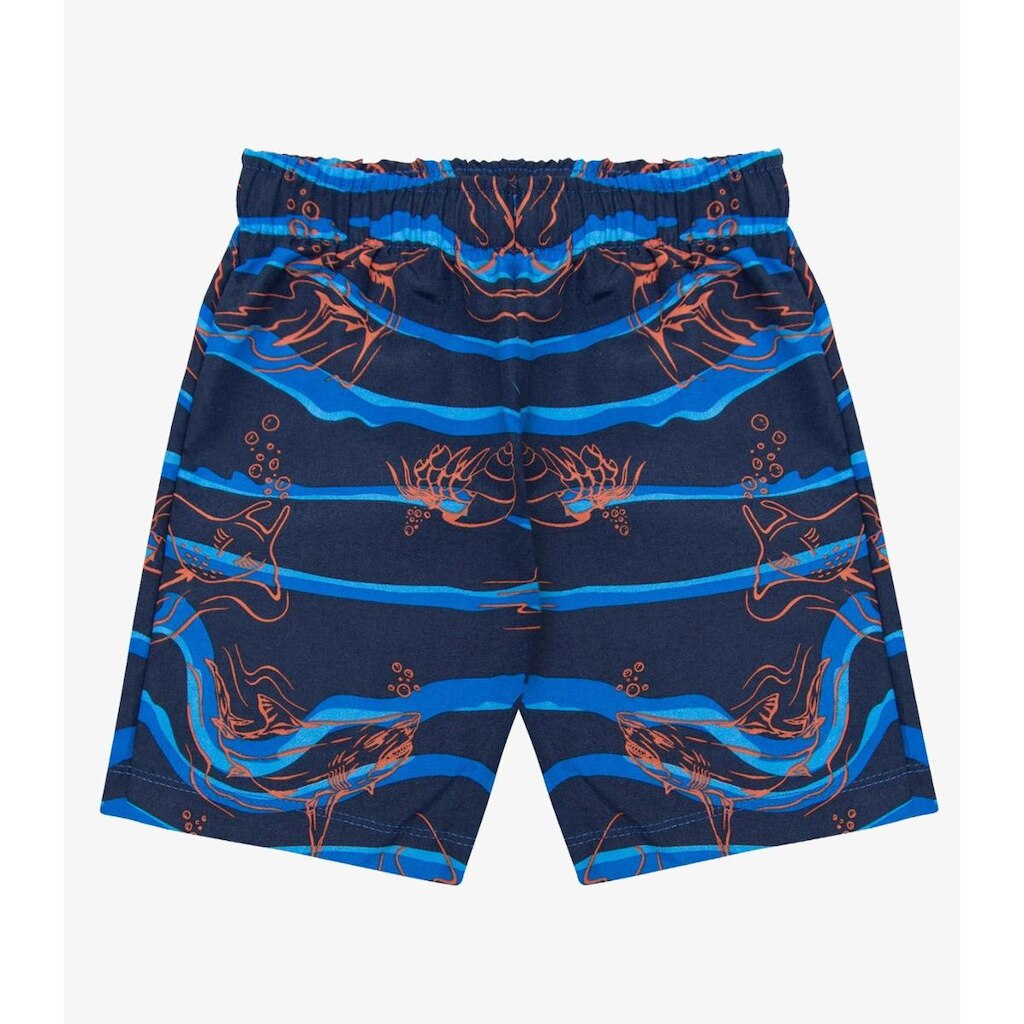 Bermuda Masculina Tactel Rovitex Kids Azul