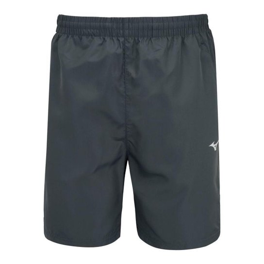 Bermuda Mizuno Big Logo Masculina - Grafite+Cinza Menor preço em Bermuda Mizuno Big Logo Masculina - Grafite+Cinza