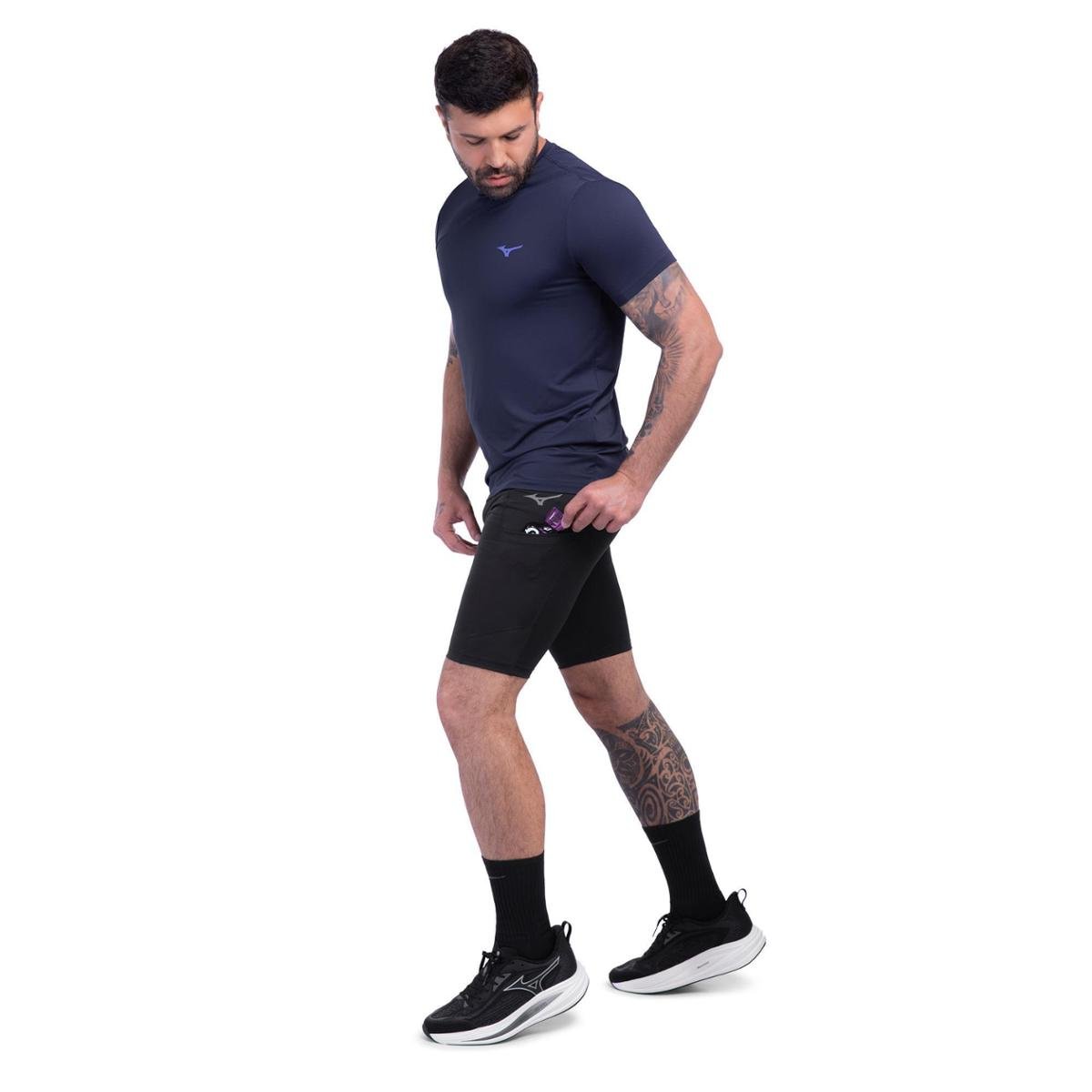 Bermuda Mizuno Compress Masculina - 2