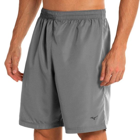 Bermuda Mizuno Sportwear Masculina - Cinza Menor preço em Bermuda Mizuno Sportwear Masculina - Cinza
