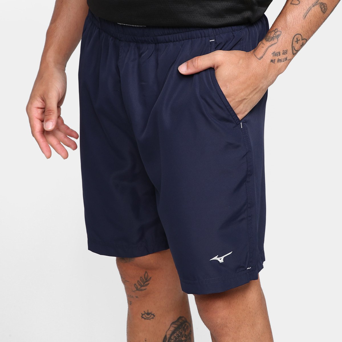 Bermuda Mizuno Tennis Masculina Menor preço em Bermuda Mizuno Tennis Masculina