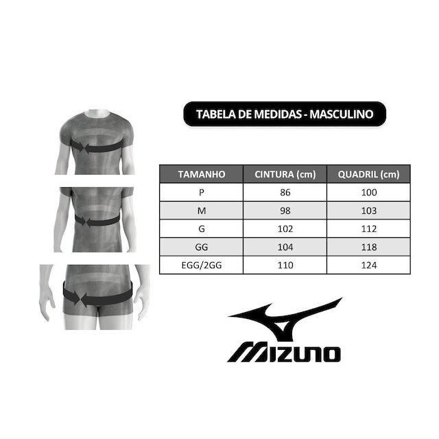 Bermuda Mizuno Tennis Masculina