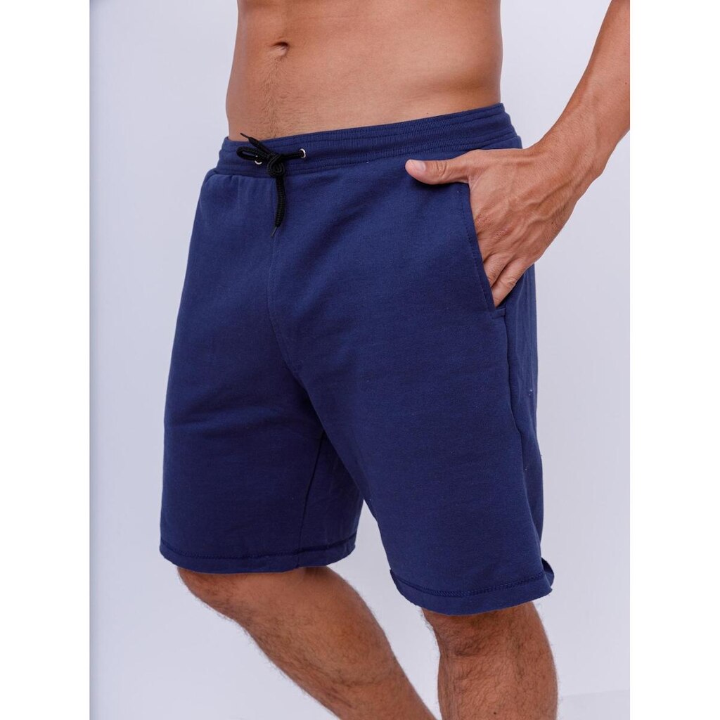 Bermuda Moletinho Masculina Com Bolso