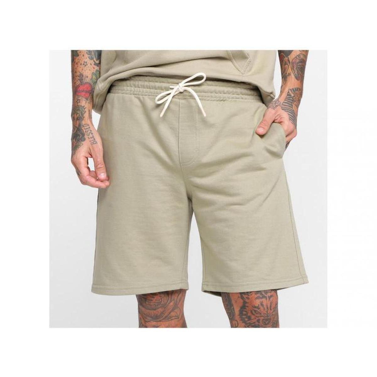 Bermuda Moletinho Vista Básica Menor preço em Bermuda Moletinho Vista Básica