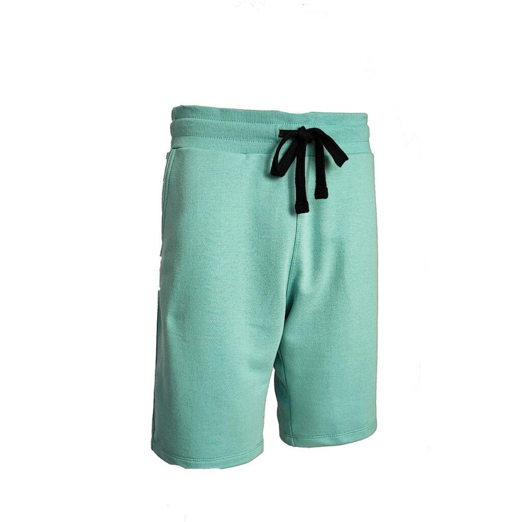 Bermuda Moletom Acostamento Casual Verde Tam. M