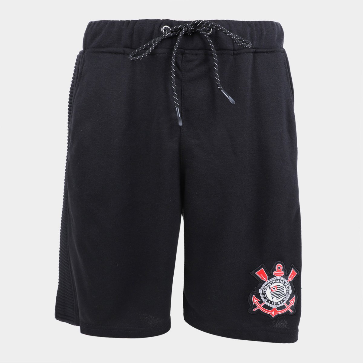 Bermuda Moletom Corinthians Matlock Masculina Menor preço em Bermuda Moletom Corinthians Matlock Masculina