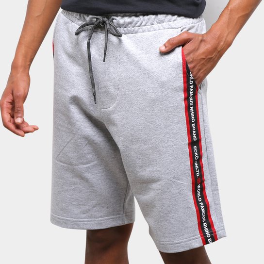 Bermuda Moletom Ecko Estampada Masculina - Mescla é ruim? Bermuda Moletom Ecko Estampada Masculina - Mescla é boa?
