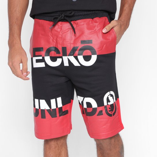 Bermuda Moletom Ecko Masculina - Preto é ruim? Bermuda Moletom Ecko Masculina - Preto é boa?