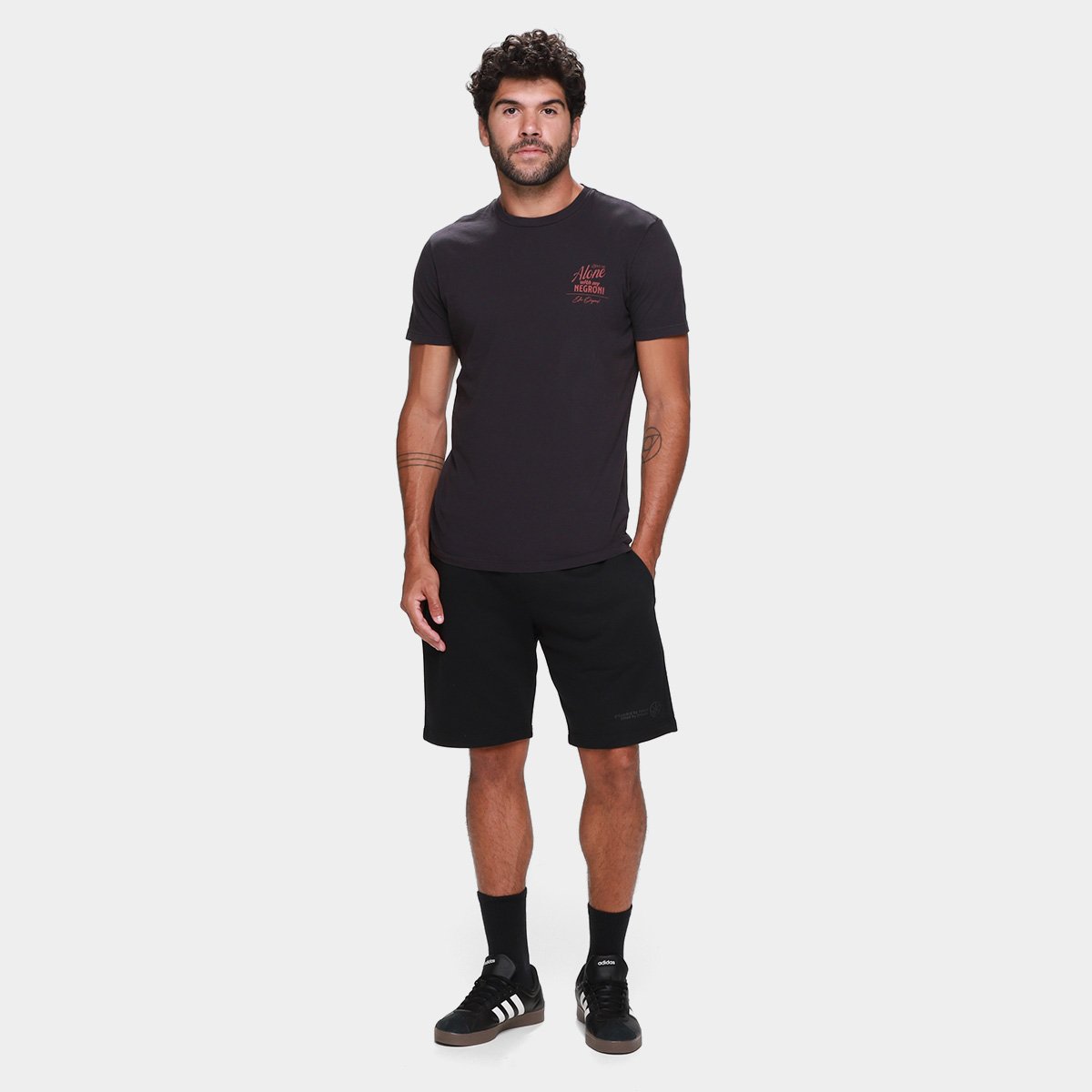 Bermuda Moletom Ellus Masculina - 4