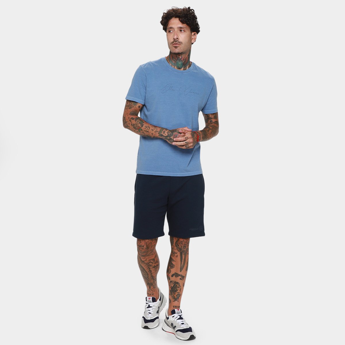 Bermuda Moletom Ellus Masculina - 3