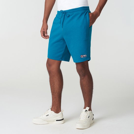Bermuda Moletom Fila Essential Masculina - Verde escuro é ruim? Bermuda Moletom Fila Essential Masculina - Verde escuro é boa?