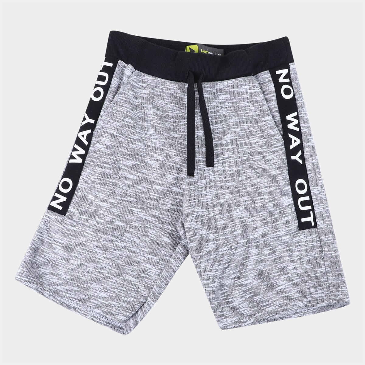 Bermuda Moletom Infantil Lemon No Way Out Masculina Menor preço em Bermuda Moletom Infantil Lemon No Way Out Masculina
