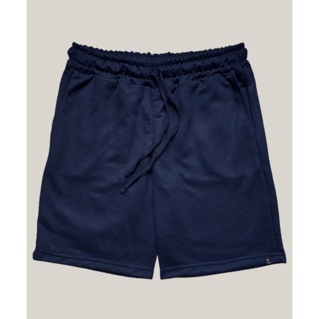 Bermuda Moletom Masculina Azul Marinho WSS Brasil