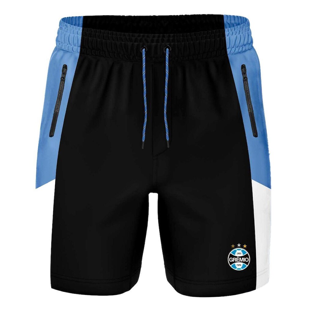 Bermuda Moletom Masculina Grêmio Oficial Triunfo
