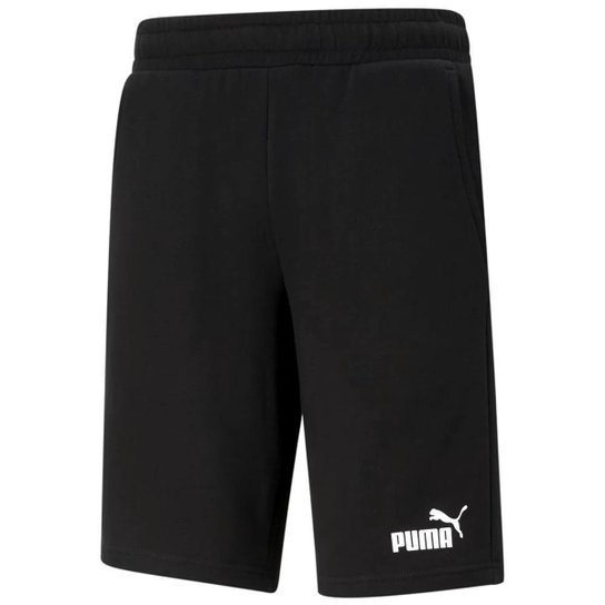 Bermuda Moletom Puma Essentials Bermudas Puma Netshoes Bermuda
