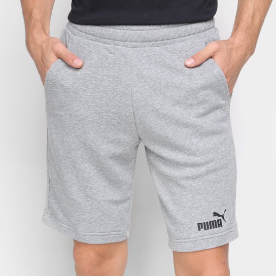 Bermuda Moletom Shorts Puma Masculino Short Moletom Puma Online