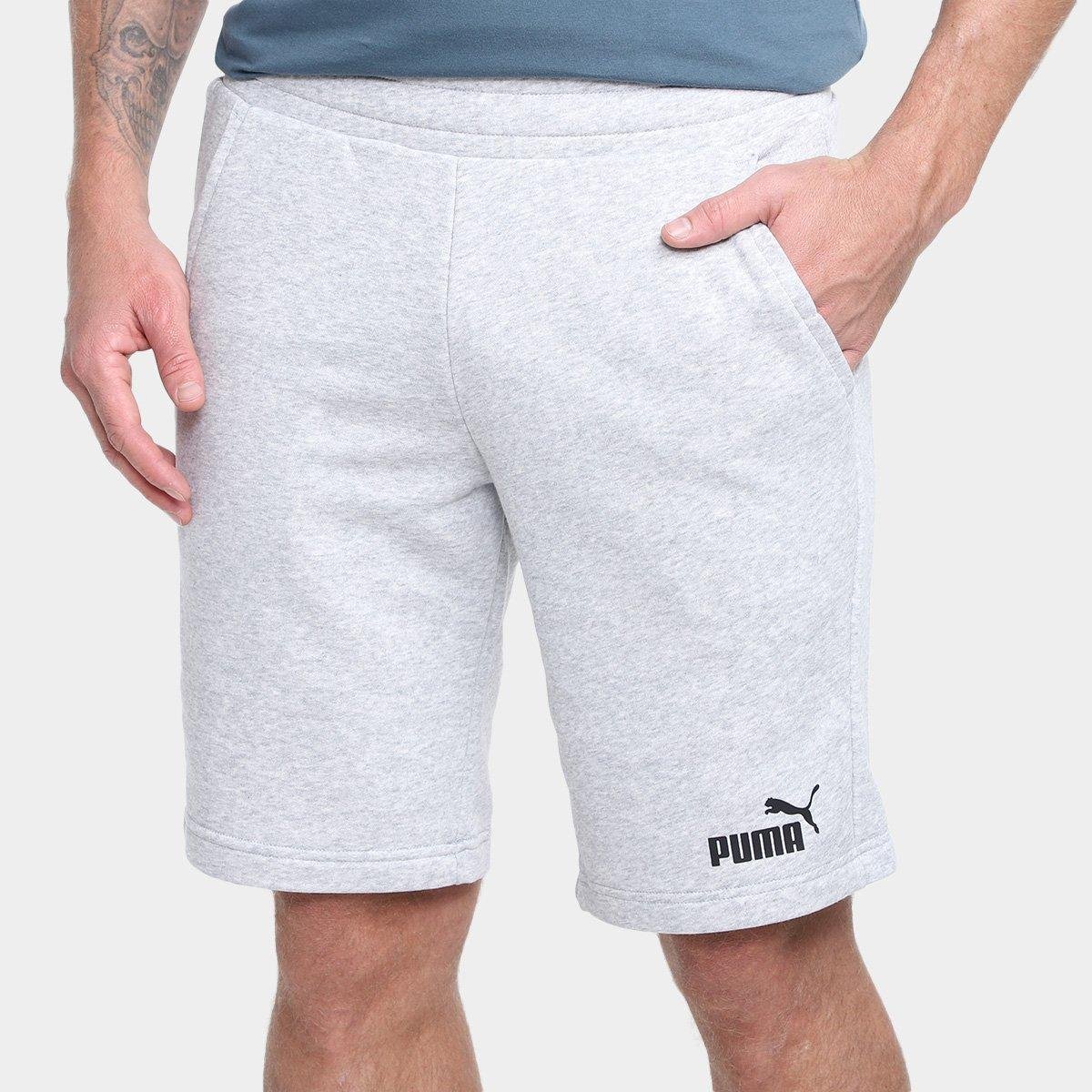 Bermuda Moletom Puma Essentials Masculina